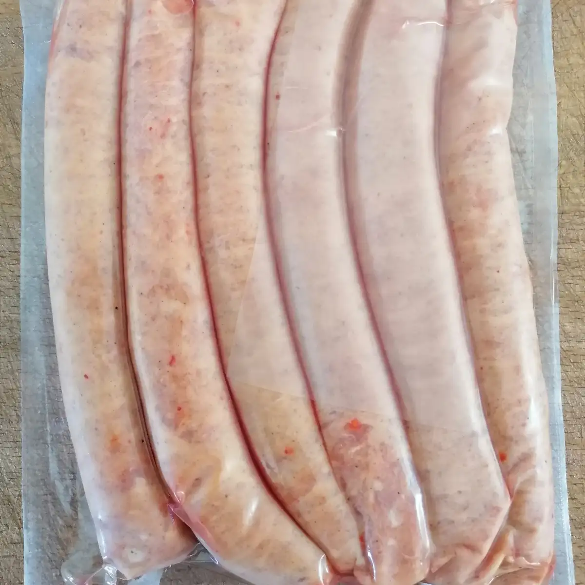 saucisses de poulet piment d'Espelette 500g