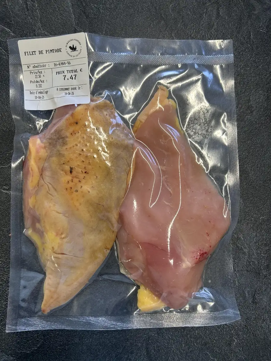 Filet de pintade lot de 2