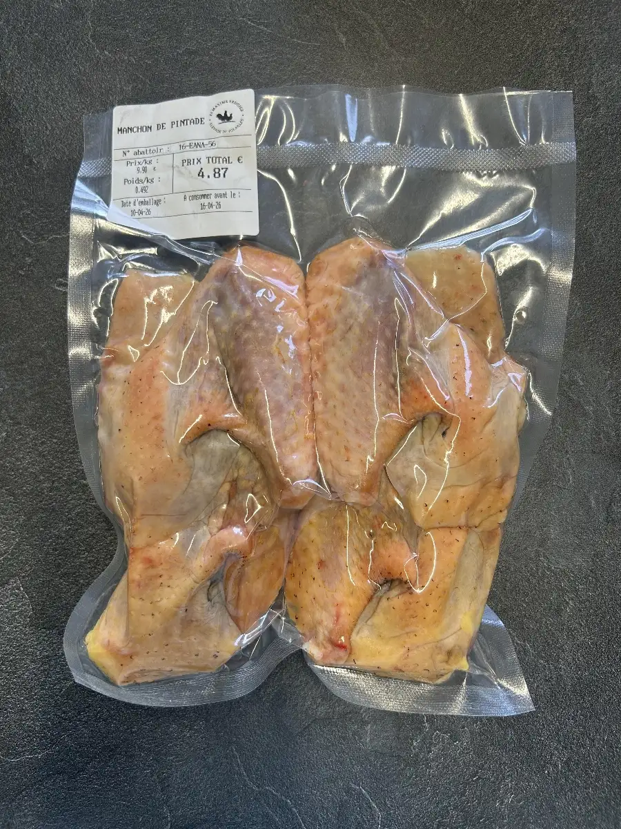 manchon de pintade lot de 6