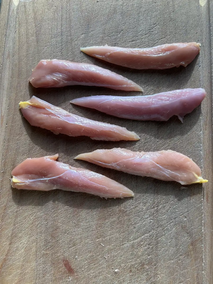 aiguillette de poulet lot de 6